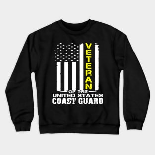 Veteran Of The United States Coast Guard Crewneck Sweatshirt